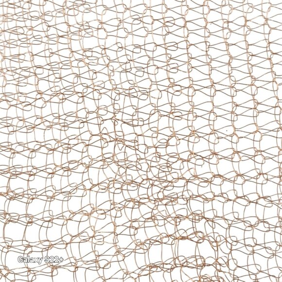 Copper Mesh Ribbon Roll for Wedding Decor Holiday Crafts Wreath Accents and Vers - Picture 4 of 6